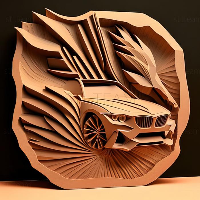 3D model BMW F22F23 (STL)